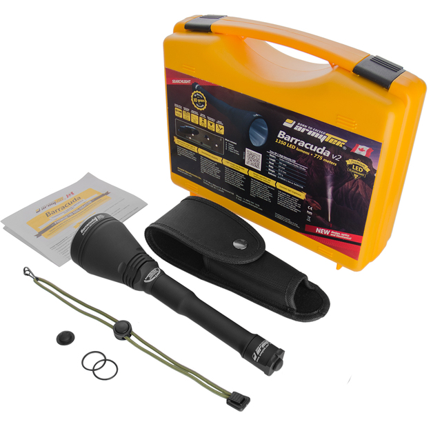 Armytek Barracuda V2 lukturis, silti balts