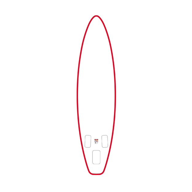 FunWater SUP paddleboard SUPFW69C 3,35m (red-white)