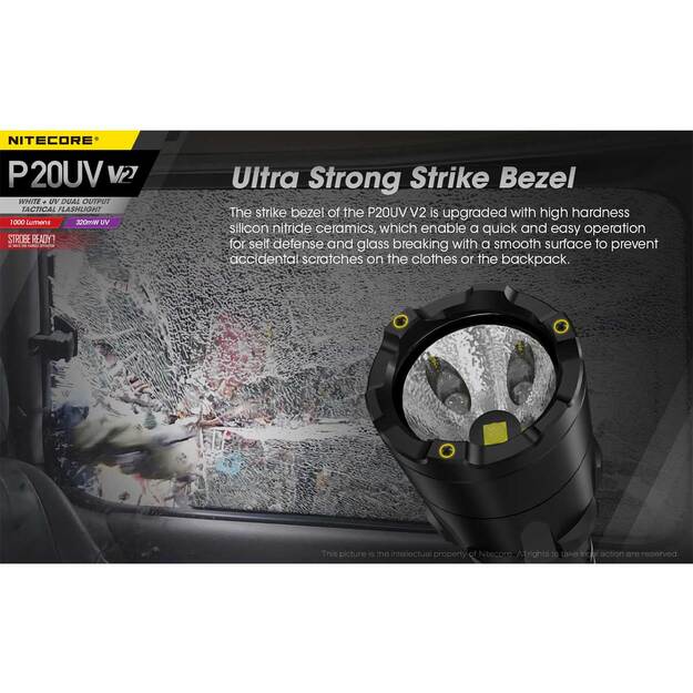 Nitecore P20UV V2.0 lukturis