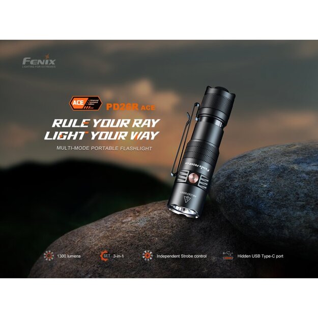 Fenix ​​PD26R ACE LED lukturītis
