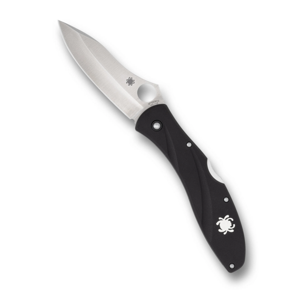 Spyderco Centofante 3 Knife Black FRN Plain (C66PBK3)
