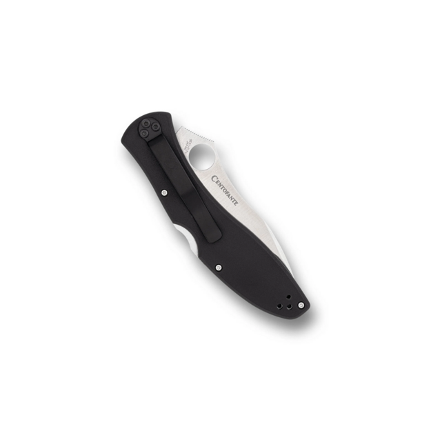 Spyderco Centofante 3 Knife Black FRN Plain (C66PBK3)