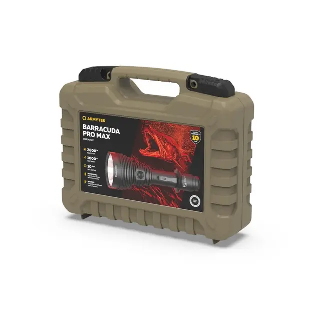 Фонарь Armytek Barracuda Pro Max 2800лм USB PCB F10501PC