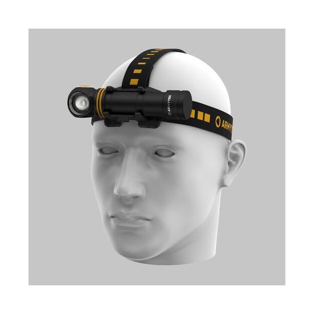 Armytek Elf C2 Max LR lukturītis 4500lm USB-C plate, balts F10702PC