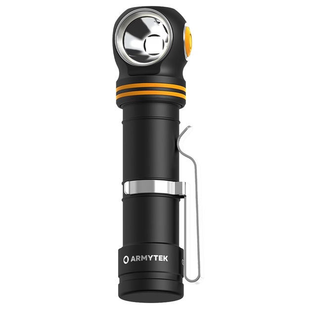 Armytek Elf C2 Max LR lukturītis 4500lm USB-C plate, balts F10702PC