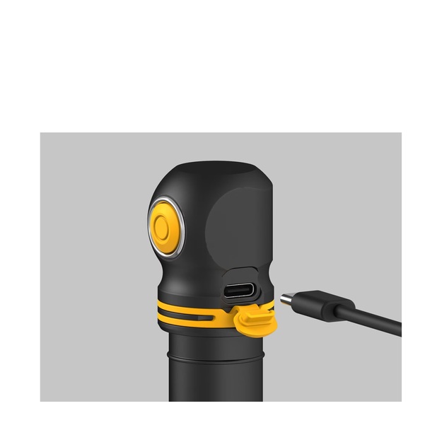 Armytek Elf C2 Max LR lukturītis 4500lm USB-C plate, balts F10702PC