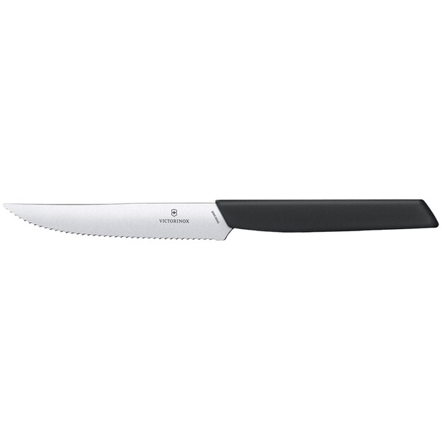 Victorinox Swiss Modern serrated kitchen knife 12 cm Black 6.9003.12W
