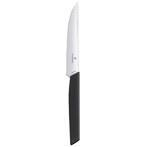 Victorinox Swiss Modern serrated kitchen knife 12 cm Black 6.9003.12W