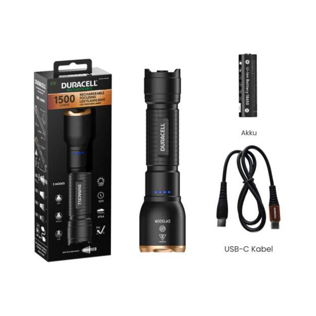 Duracell DF1500R lukturītis