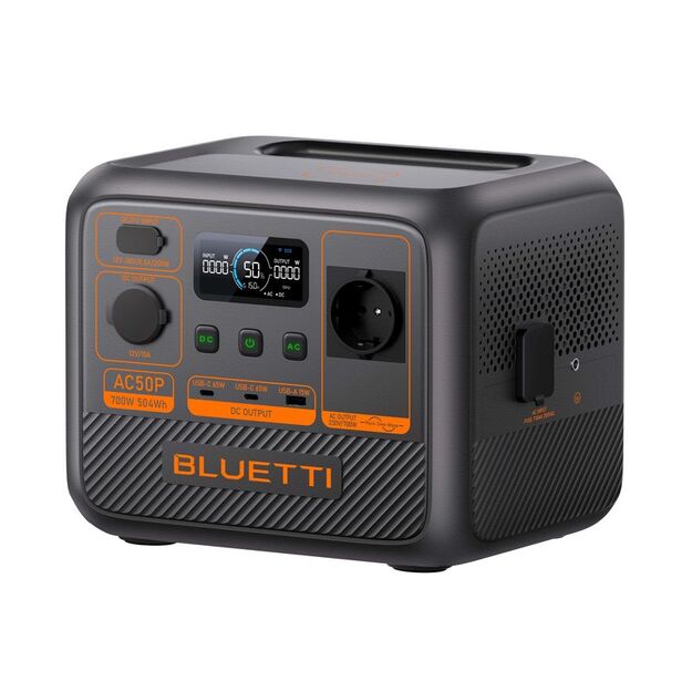 BLUETTI AC50P Portable power station 700W 504Wh LiFePO4