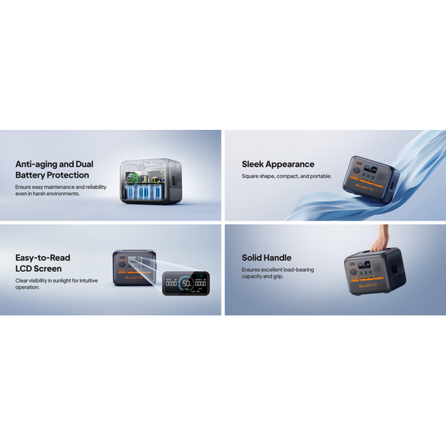 BLUETTI AC50P Portable power station 700W 504Wh LiFePO4