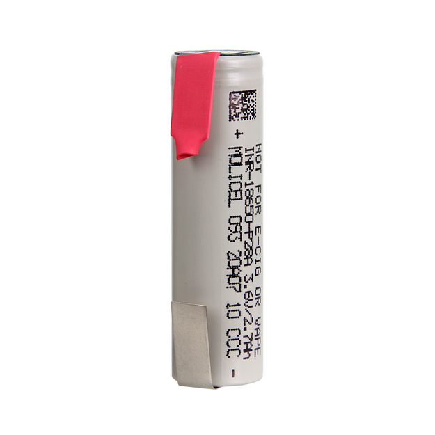 Molicel 18650 INR18650-P28A 2800mAh 35A akumulators ar kontaktiem