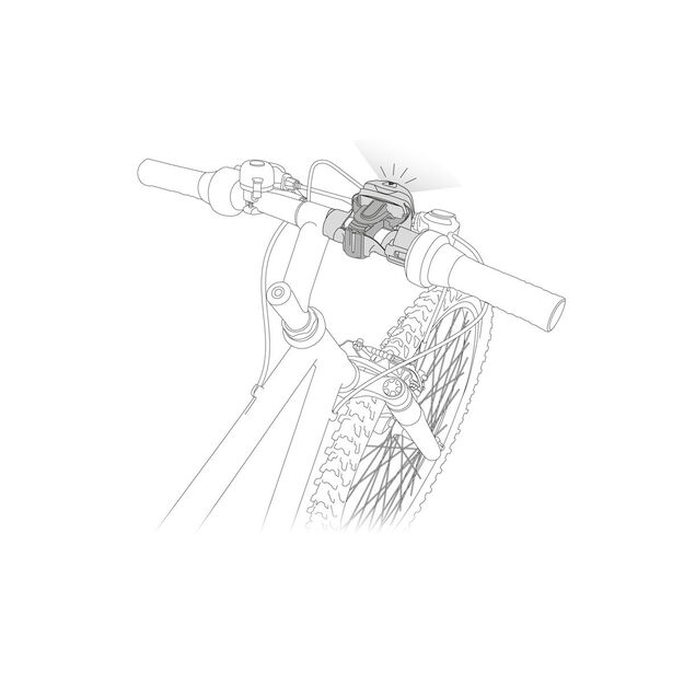 Petzl lukturī&scaron;u turētājs velosipēdam BIKE ADAPT