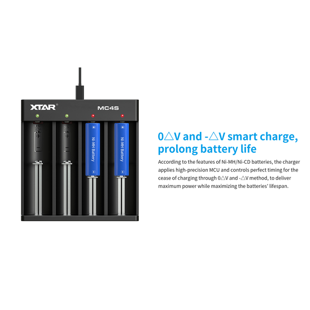 XTAR MC4S lādētājs