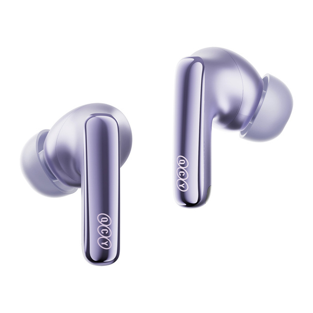 TWS QCY MeloBuds N70 headphones (purple)