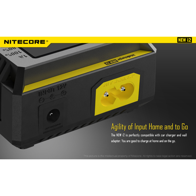 Nitecore NEW i2 charger