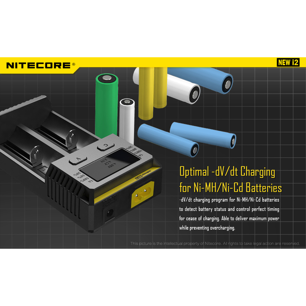 Nitecore NEW i2 charger