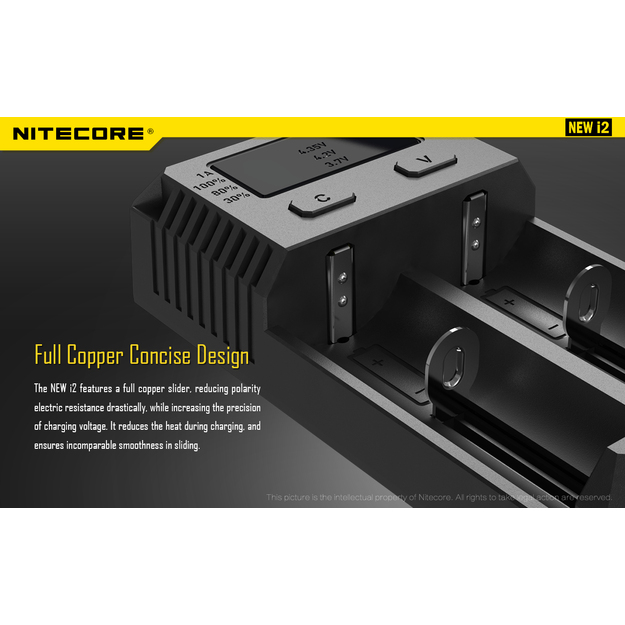 Nitecore NEW i2 charger