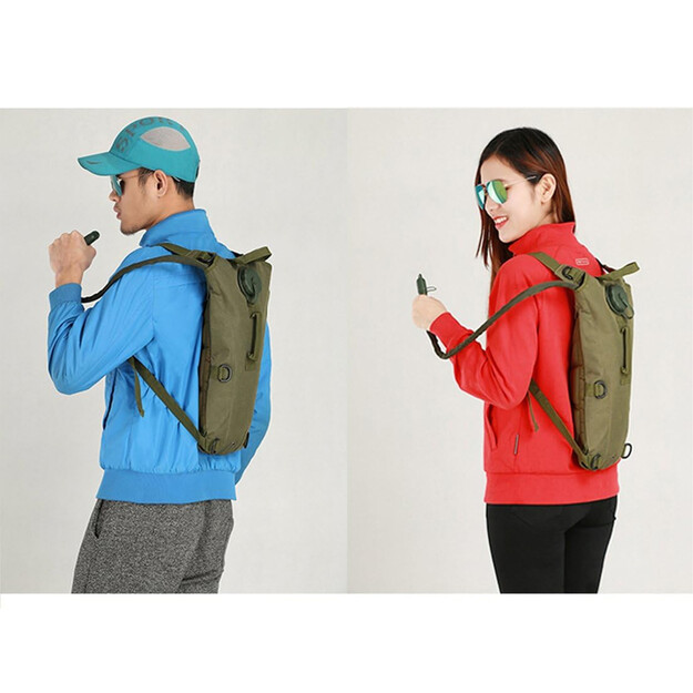 Velosipēdistu mugursoma ar 3L ūdens tvertni