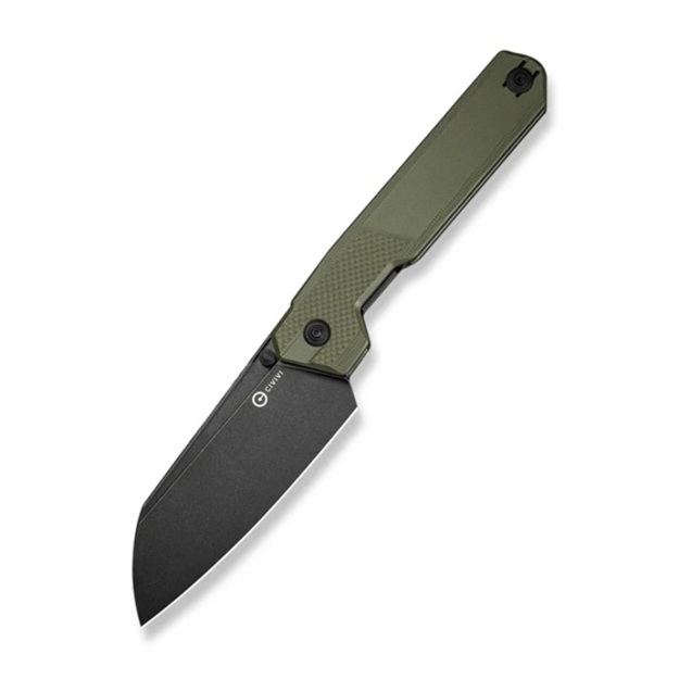 Civivi Hid knife OD Green G10, Black Stonewashed 14C28N by Ostap Hel (C23008-2)