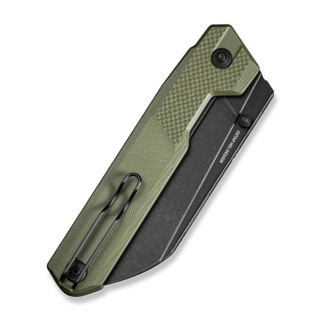 Civivi Hid knife OD Green G10, Black Stonewashed 14C28N by Ostap Hel (C23008-2)