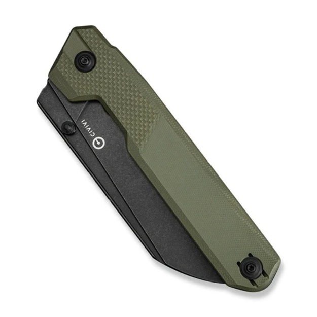 Civivi Hid knife OD Green G10, Black Stonewashed 14C28N by Ostap Hel (C23008-2)