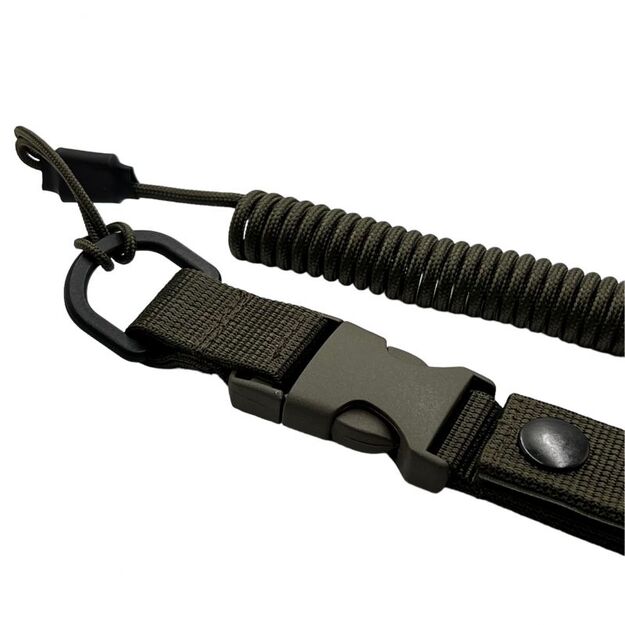 Ātri noņemama spirālveida aukla 2.0, Army Green