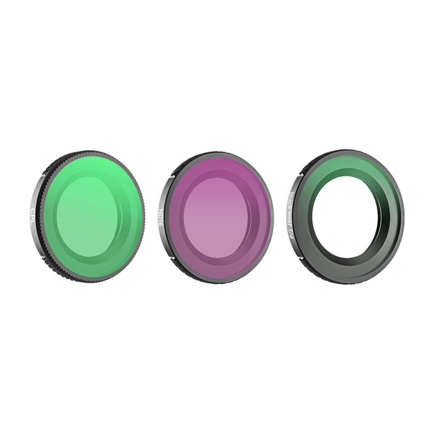 Sunnylife 1/4  lens filters 3 pcs. - Black Mist + CPL + ND16 for Osmo Nano