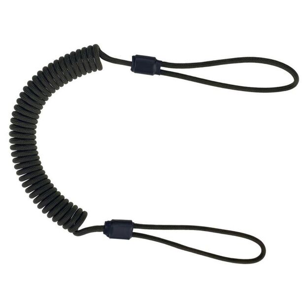 Spirālveida aukla ar cilpām, army green
