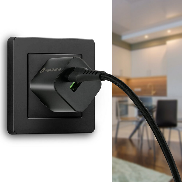 everActive USB-C uz USB-C PD RGB LED kabelis 300cm 45W, CBB-3PDR