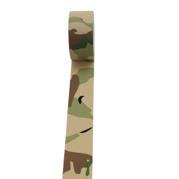 &bdquo;Flecktarn&ldquo; maskē&scaron;anās līmlente 5 cm x 10 m &ndash; kokvilna CAM