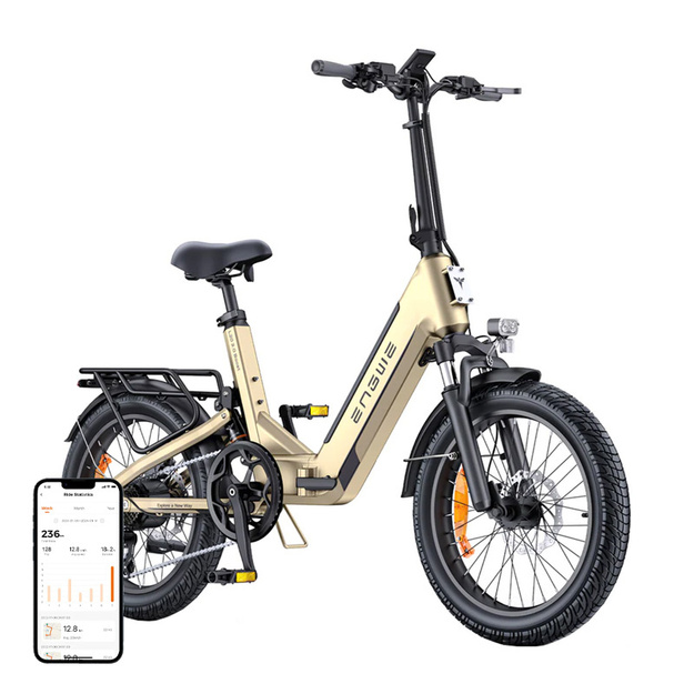 ENGWE L20 3.0 BOOST 250W 16  Electric Bike (Gold)