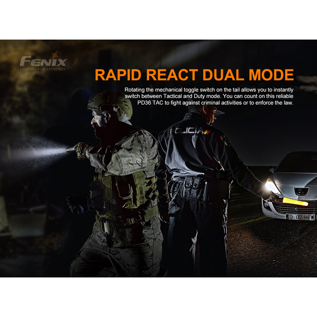 Fenix PD36 TAC lukturis