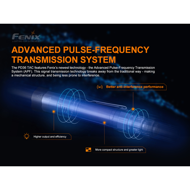 Fenix PD36 TAC lukturis