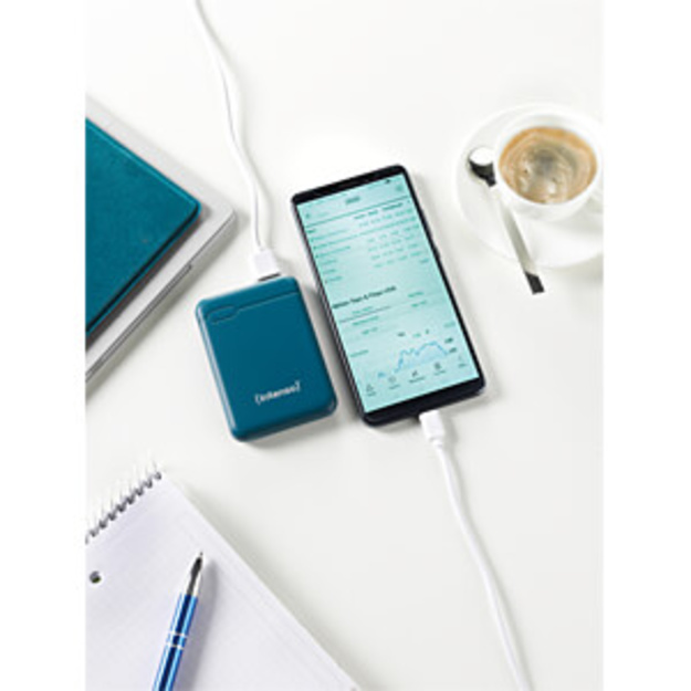 Intenso Powerbank USB XS5000mah tirkīza krāsa 7313527