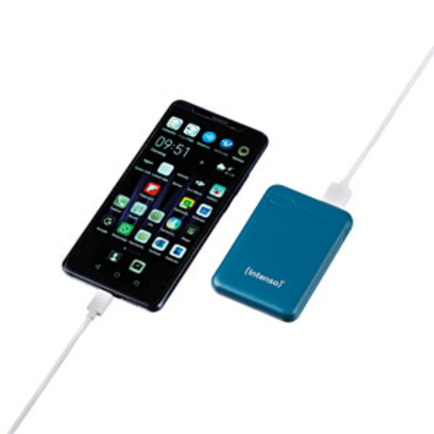 Intenso Powerbank USB XS5000mah tirkīza krāsa 7313527