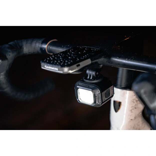 Moon Titan Max black front bike light &ndash; 1700 lumens