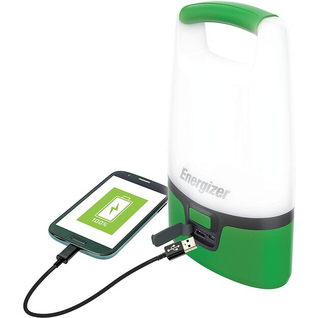 Energizer uzlādējama USB 1000Lm LED laterna ar rokturi ALURL7