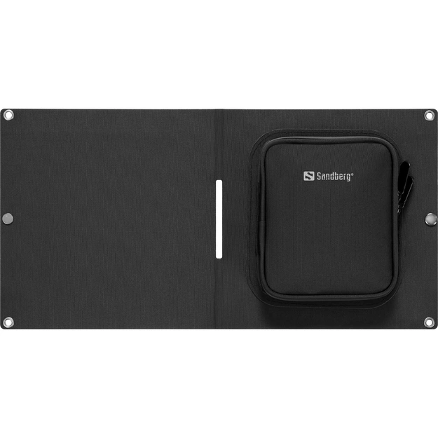 Sandberg saliekamais saules panelis 15W, USB-A, USB-C