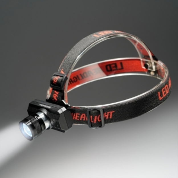 Tiross lukturītis galvā 2W LED, 90 lm, 1200mAh, tālummaiņa TS