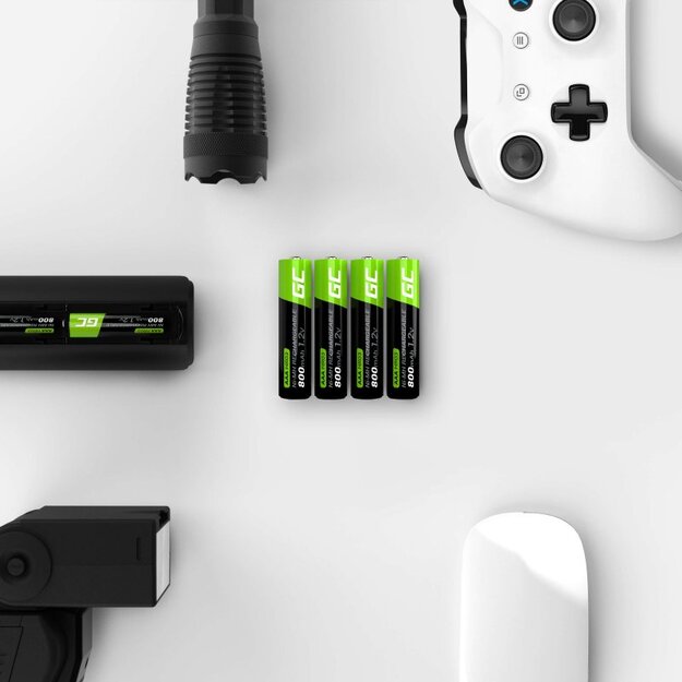 GREENCELL Green Cell akumulators 4x AAA HR03 12V 800mAh GR04