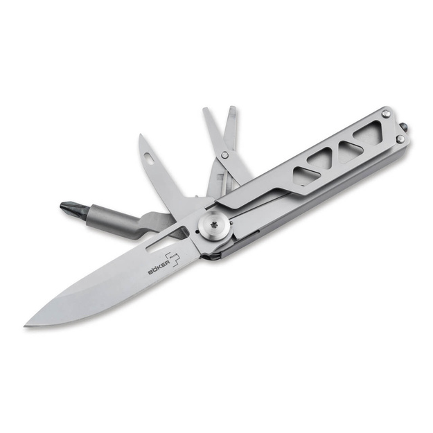Boker Plus speciālists daudzfunkcionālais instruments, nerūsējo&scaron;ā tērauda rokturi, neilona korpuss 09BO831