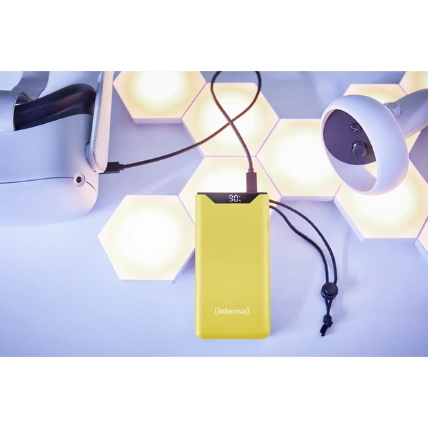 Внешний аккумулятор Intenso 10000 mAh QC3.0, yellow