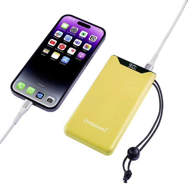 Внешний аккумулятор Intenso 10000 mAh QC3.0, yellow