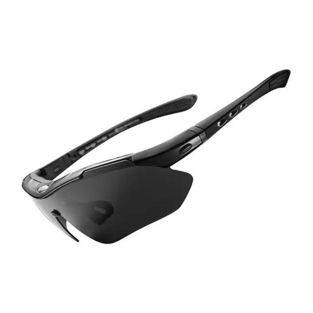 Polarizētas velosipēdu brilles Rockbros 10003 (melnas)