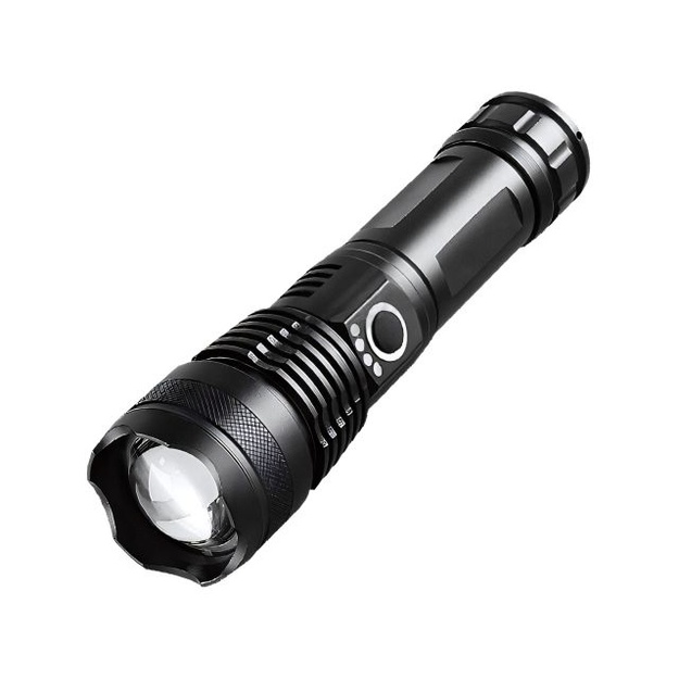 Uzlādējams LED kabatas lukturis ar USB