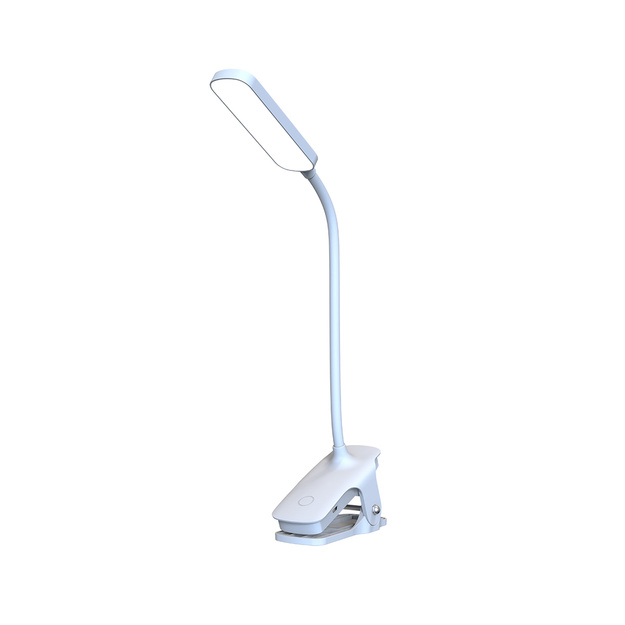 Wozinsky VT-01 Mini LED Lasī&scaron;anas Lampa ar Klipsi un USB-C Kabeli, 80 cm 