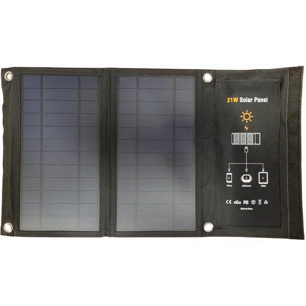 Pārnēsājams saules panelis 21W Power