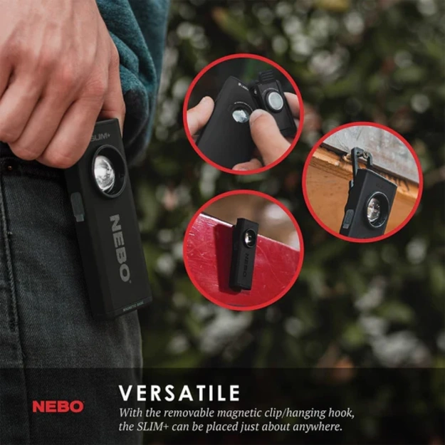 NEBO Slim+ lukturis ar lāzeru 700lm NE6859