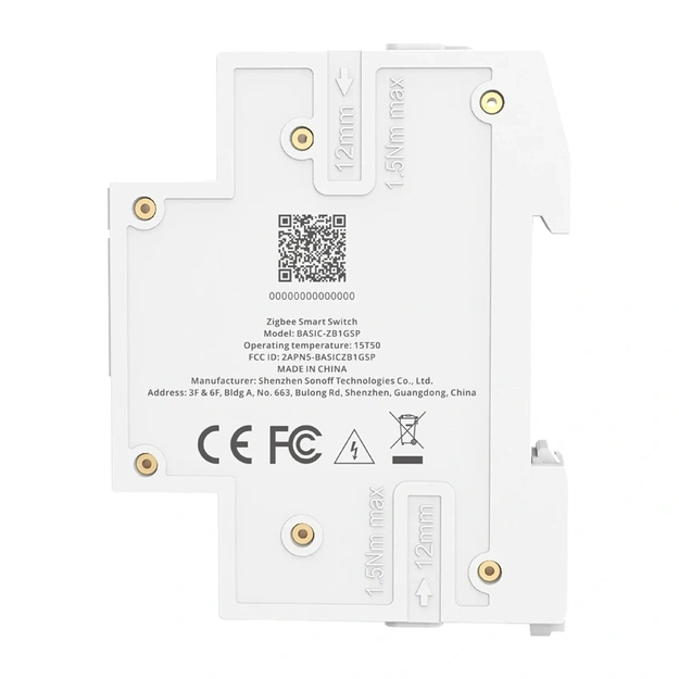 Smart switch SONOFF BASIC-ZB1GSP ZigBee